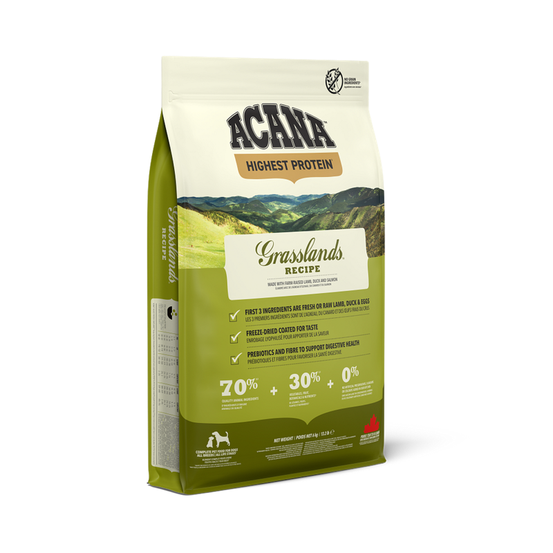 Acana Highest Protein Grasslands Dog 11,4 kg