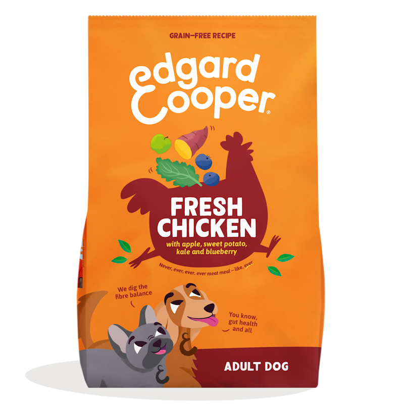 Edgard & Cooper Adult Verse Scharrelkip Graanvrij 12 kg